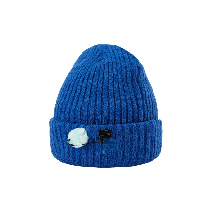 FILA FUSION Acrylic Beanies Unisex Shilin Blue-1