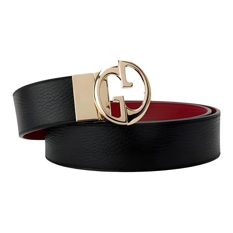 GUCCI Reversible Belt With Interlocked Gg-1