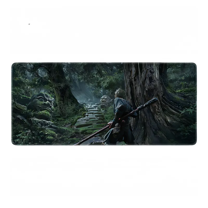 Under Black Myth Guan Yu Extra Large Laptop Stand Dormitory Desktop Esports Gaming Mouse Pads-15