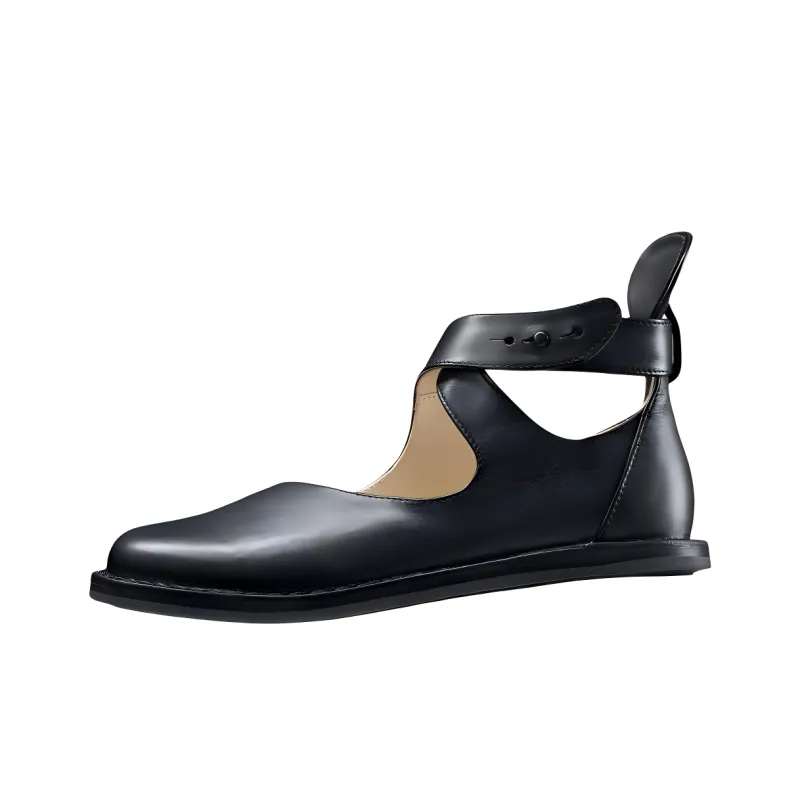Trippen Vivienne Casual Single Shoes Women's Black-2