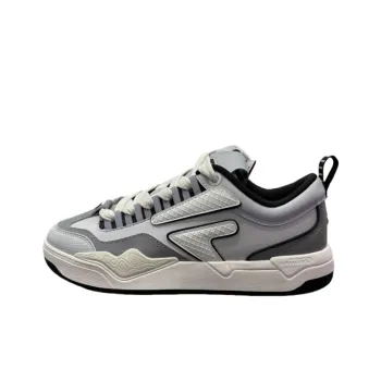 FILA FUSION Nollie Pig Leap Shoes Anti Slip Wear Resistant Low Top Skateboard Shoes Men's Gray