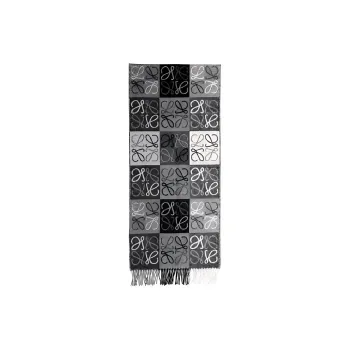 LOEWE Knit Scarves Women's Gray