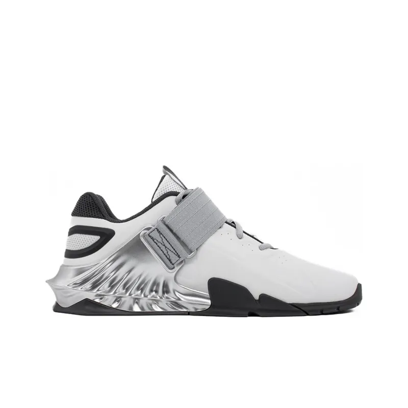 Nike Savaleos Anti Slip Wear Resistant Low Top Training Shoes Unisex White Gray Silver-1