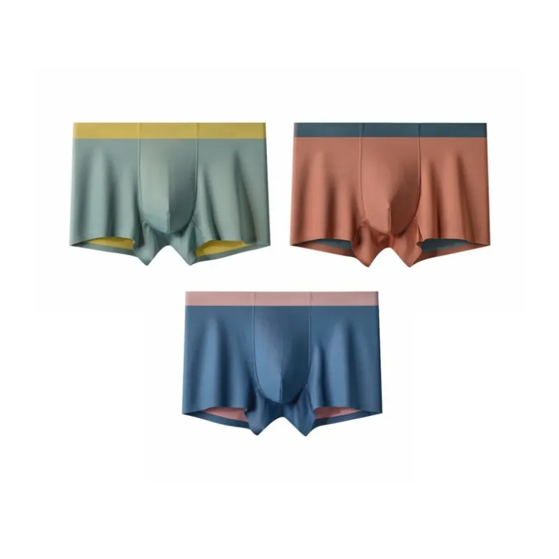 Qiao Ni Tong Underpants Men's 3 Pack-5