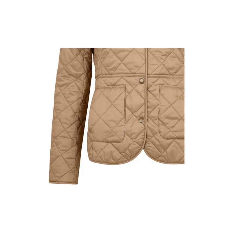 BARBOUR Deveron Quilted Buttoned Jacket-4