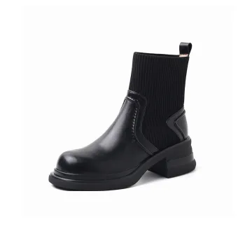 XIAOAJUE Ankle Boots 6cm Women's