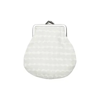 Marimekko Cotton Coin Purse Women's White