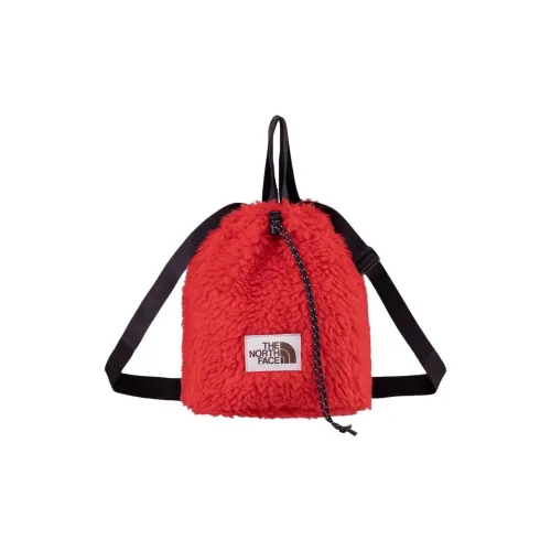 THE NORTH FACE Polyester Bucket Bags Handbags Mini Women's Red