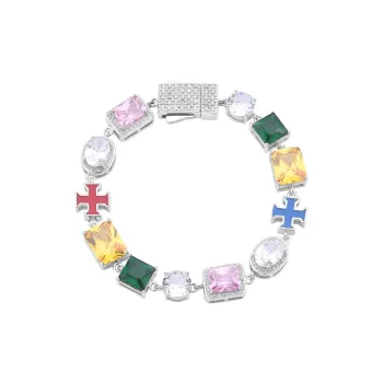 ICEGANG 5A Cubic Zirconia Bracelets Unisex