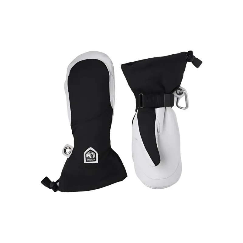 HESTRA Polyamide Polyester Goat Leather Leather Sports Gloves Women's Black-0