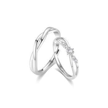 Master Kim Sterling Silver Rings Unisex