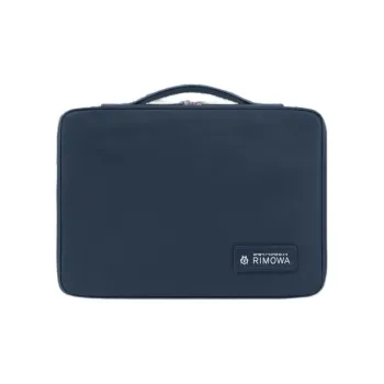 RIMOWA Recycled Nylon Handbag, Toiletry Bag Regular Men's Nautical Blue