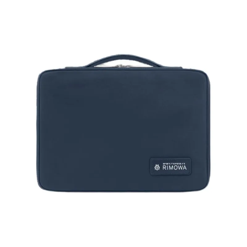 RIMOWA Recycled Nylon Handbag, Toiletry Bag Regular Men's Nautical Blue-0