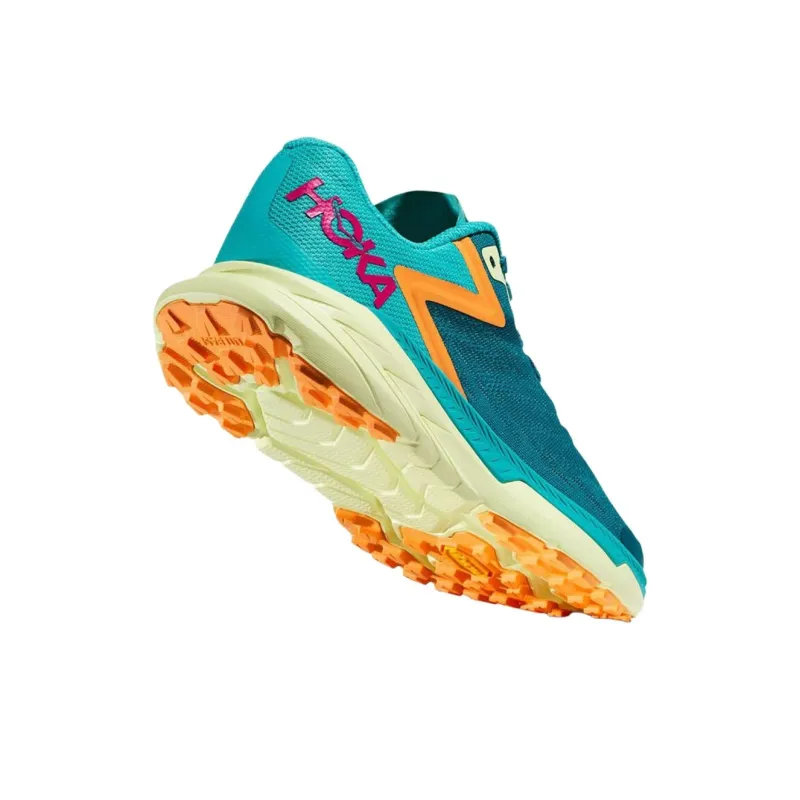 HOKA ONE ONE ZINAL Anti-Slip Wear-Resistant Low-Top Trail Running Running Shoes Men's Green-5