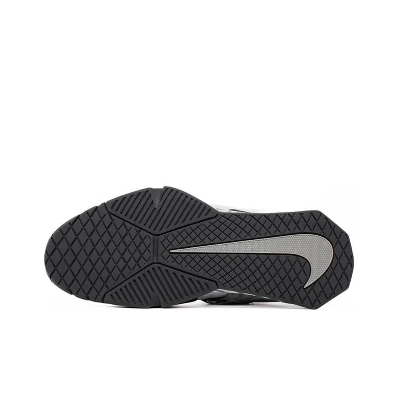 Nike Savaleos Anti Slip Wear Resistant Low Top Training Shoes Unisex White Gray Silver-4