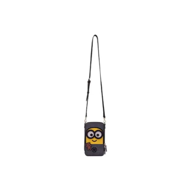MINIONS Denim Shoulder Bag Unisex Yellow And Blue Bob Style/Yellow And Blue Kevin Style-2