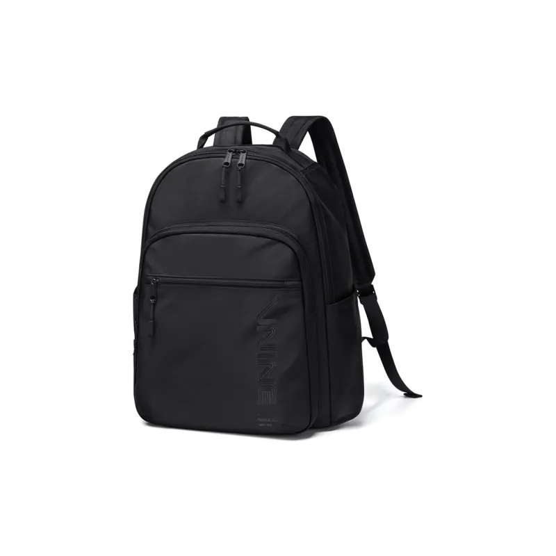 V.NINE Fabric Backpack Regular Unisex Moon Gray/Obsidian Black-1