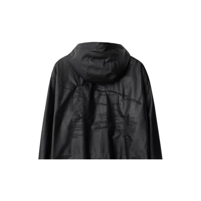 Burberry Hooded Leather Jacket-5