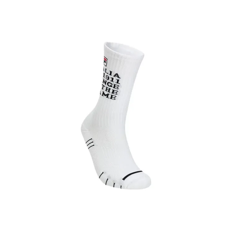 FILA Athletics Tennis Knee-High Socks Women's 1 Pack Jade White-1