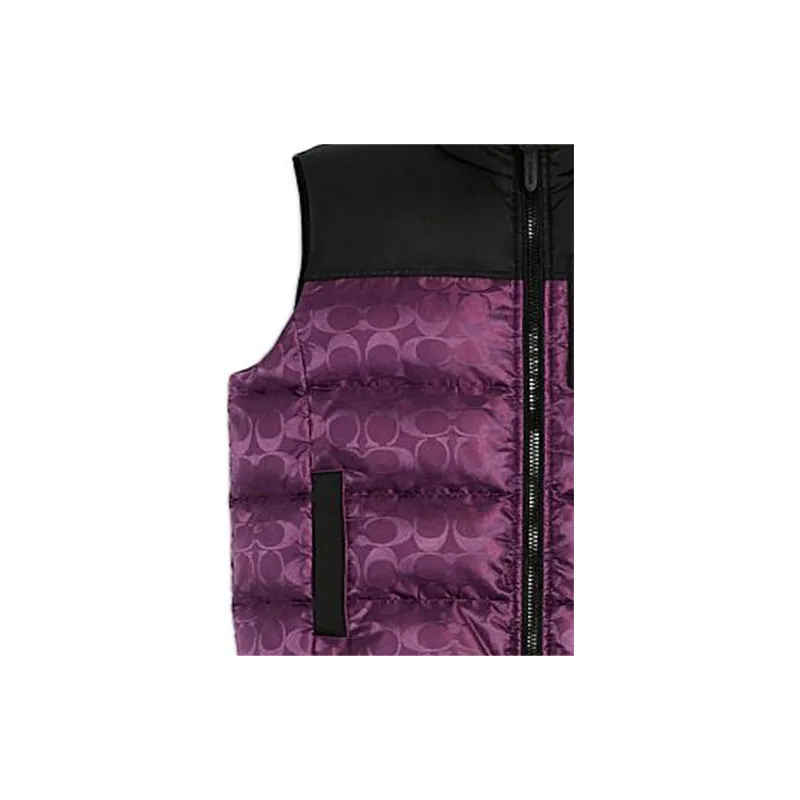 COACH FW22 Down Jacket Men's Purple-5
