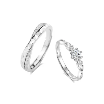BLANK IN BLANK Sterling Silver Rings Unisex Date Snake Year Ornament Box