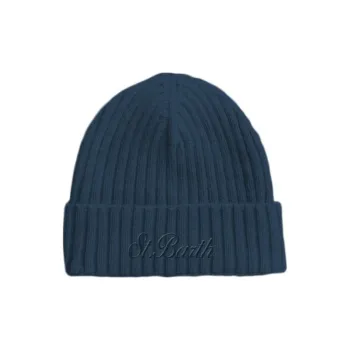 MC2 SAINT BARTHELEMY Wool Beanies Men's Blue