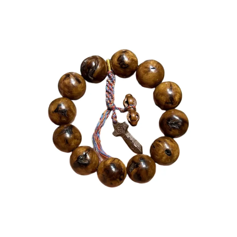 SHUZHUO Lightning Struck Wood Bracelets Unisex-0
