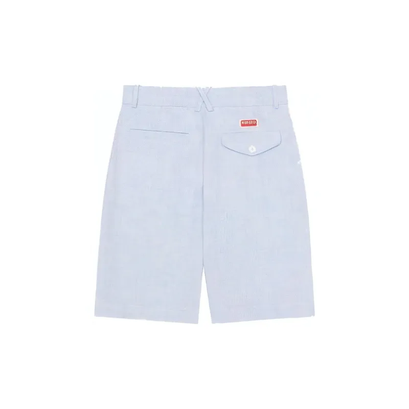 KENZO Tailored Linen Shorts-1