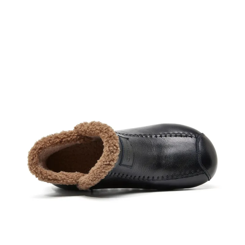 OULISASI Ankle Boots Women's Brown/Black-6
