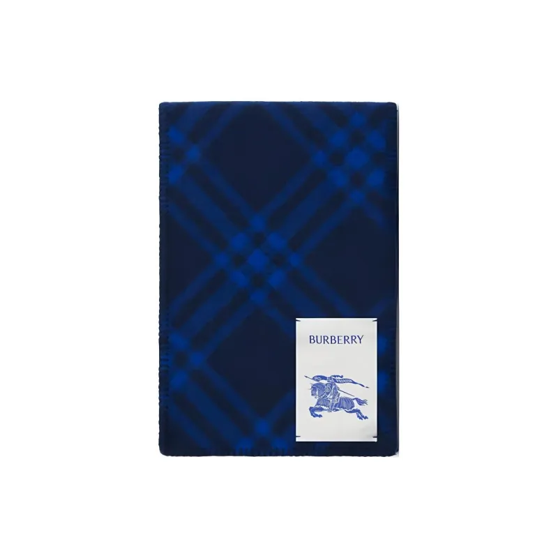 Burberry Knit Scarves Unisex Multicolor-1
