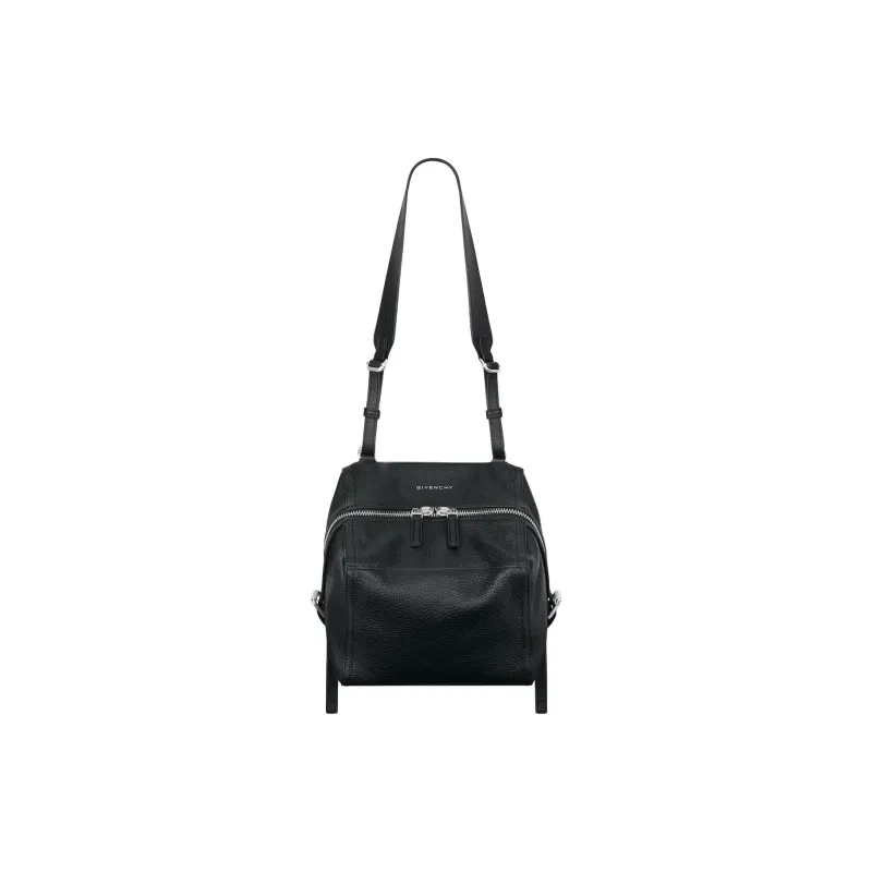 Givenchy Deerskin Shoulder Bag Men's Black-0