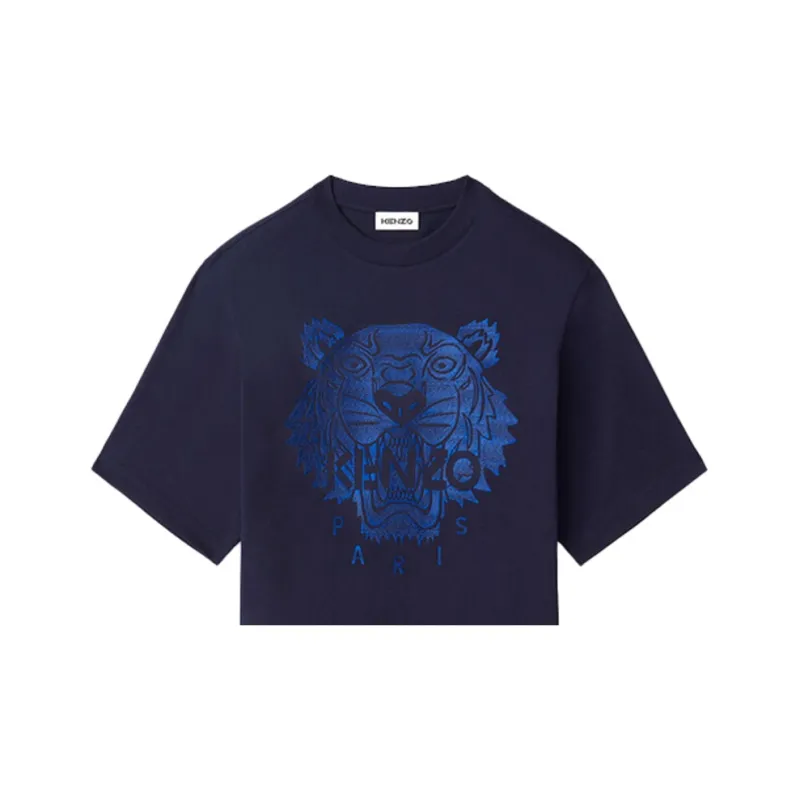 KENZO T Shirts Men Marine Blue-4