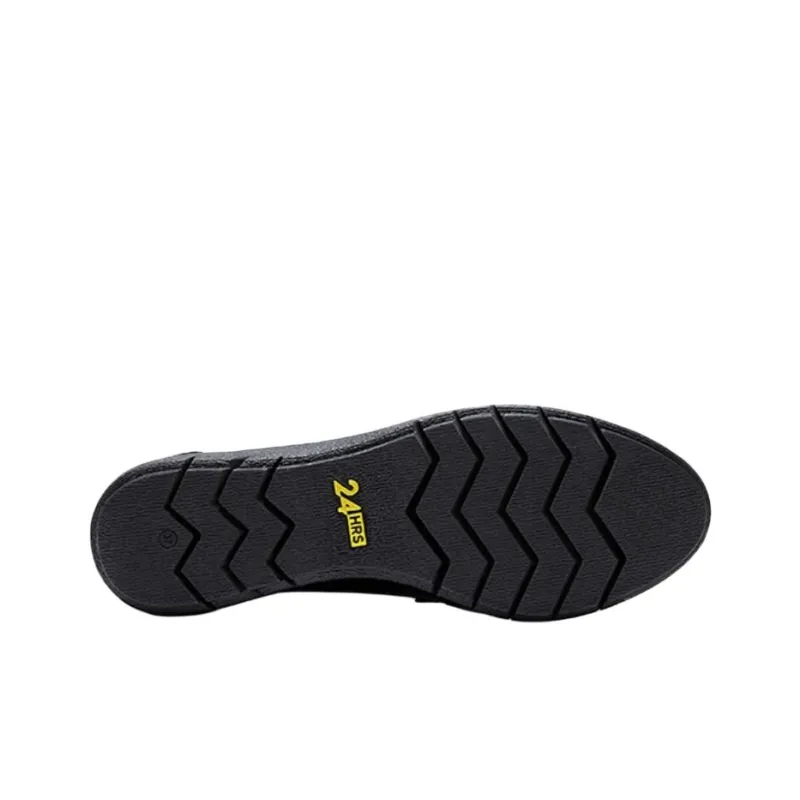 24hrs Etna Loafers 4cm Women's Black-3