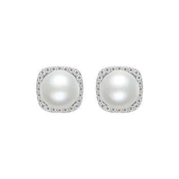ZHOU LIU FU Pearl Stud Earrings Women's