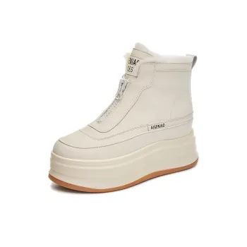 Egger Bird Anti Slip And Wear Resistant Height Increasing Warm High Top Casual Shoes Women's
