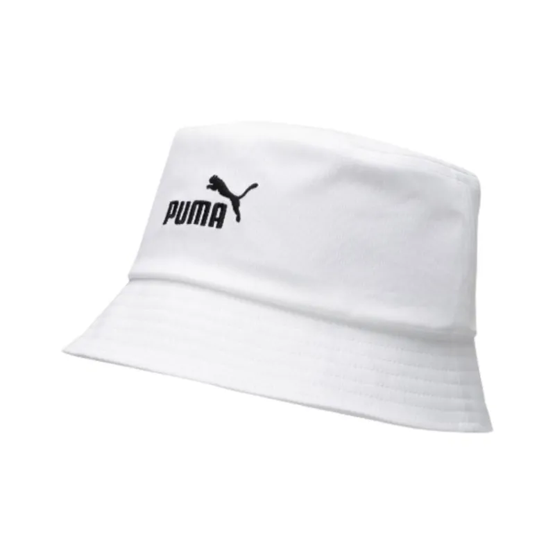 PUMA Cotton Bucket Hats Unisex White-0