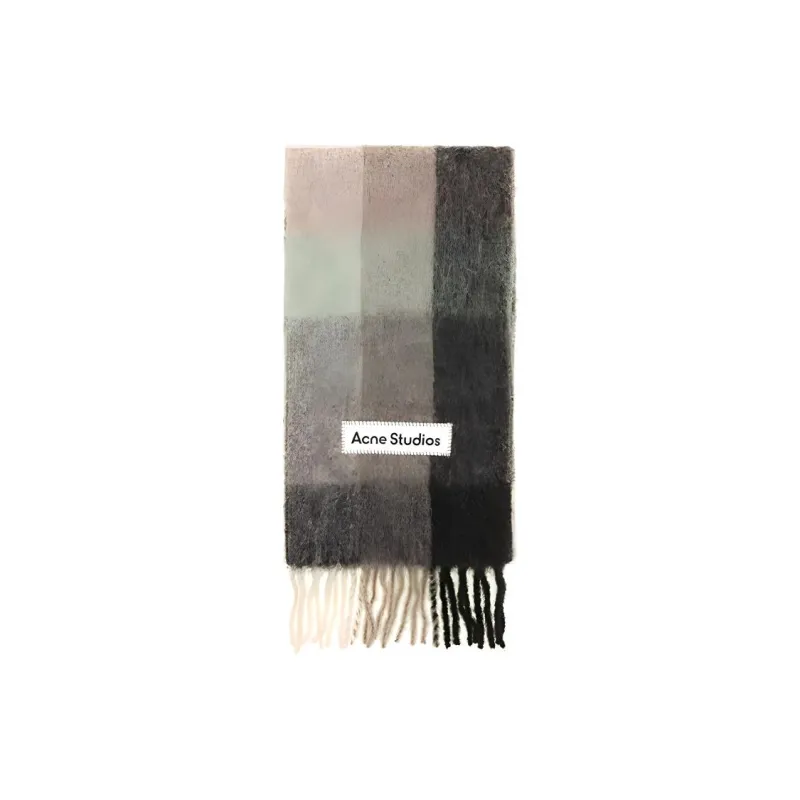 Acne Studios Multi Check Scarf-0