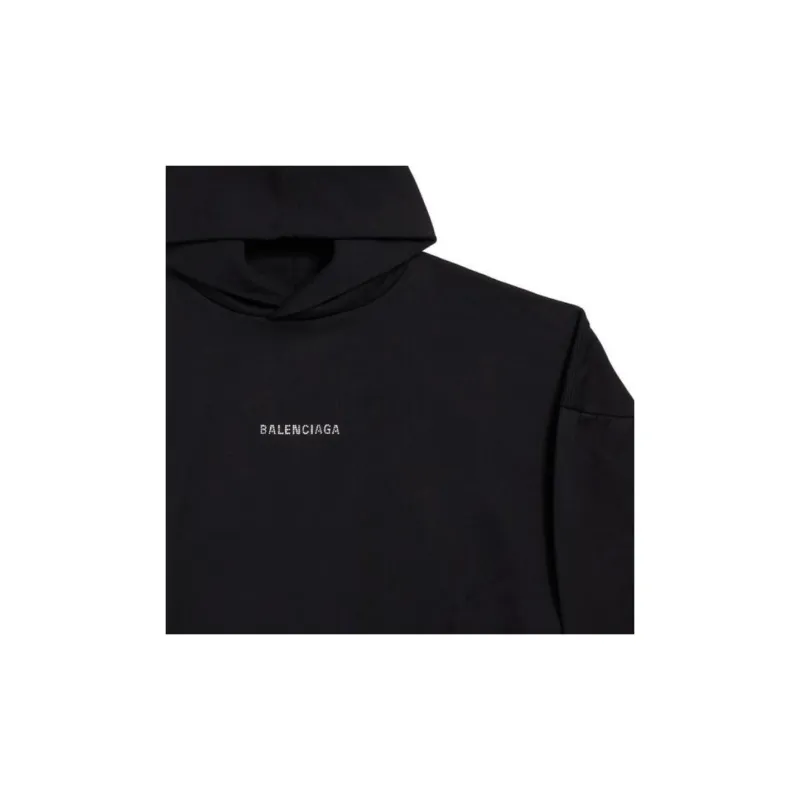 Balenciaga Logo Embellished Hoodie-6