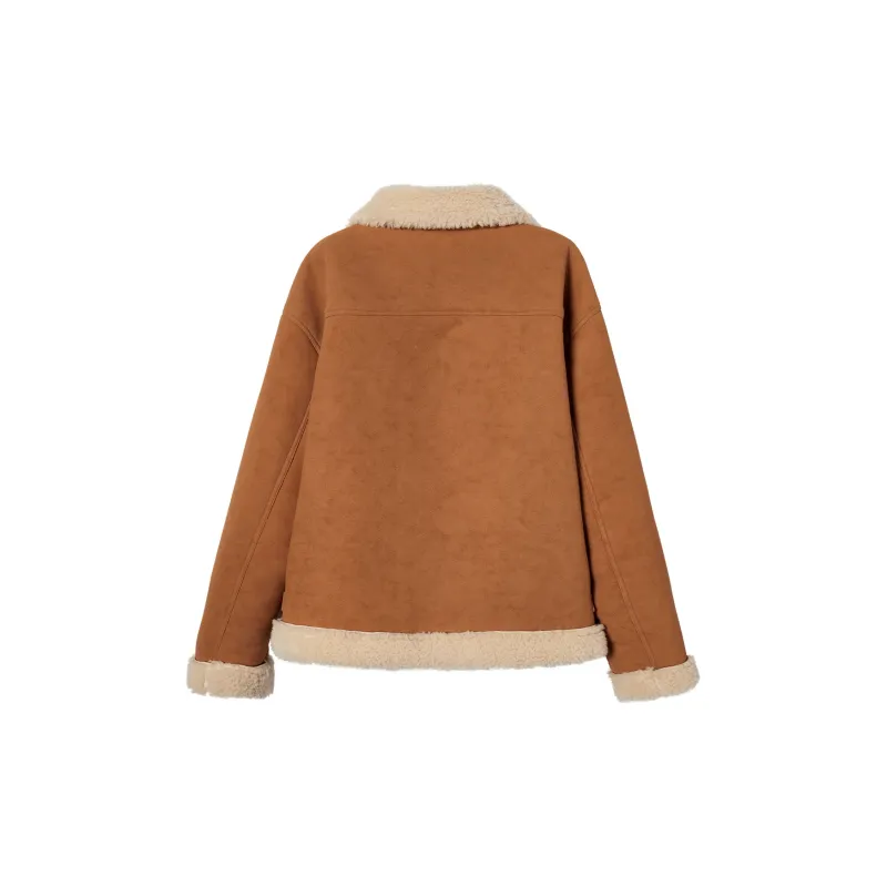 Mmlg Jackets Coats Unisex Coffee Brown-1