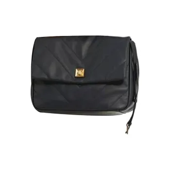SUPERMOON Leather One Shoulder Handbags Medium Size Women's Marine Blue