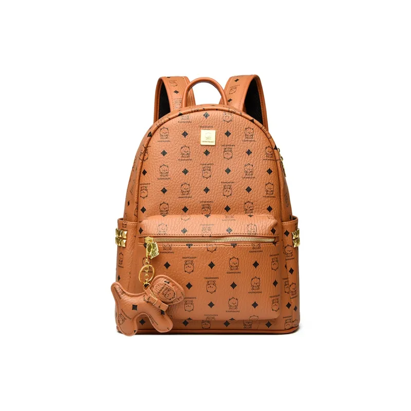 BLAKE FLEETO Abrasion Resistant Fabric Backpack Large Size Women's Multicolor-6