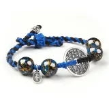 Lacquer Coin Rope Bracelet Style C