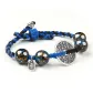 Lacquer Coin Rope Bracelet Style C