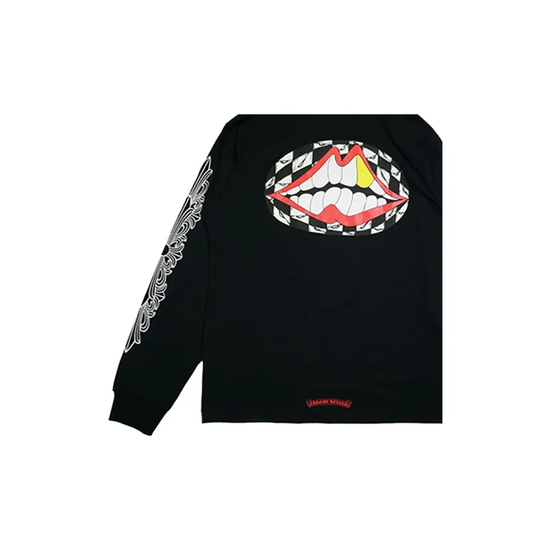 Chrome Hearts Matty Boy Flower Chomper L/S T Shirt-2