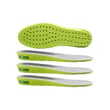 Green Gray[2 Pack 3.5cm]Air Cushion Shock Absorbers | Odor-Resistant Height Increasing