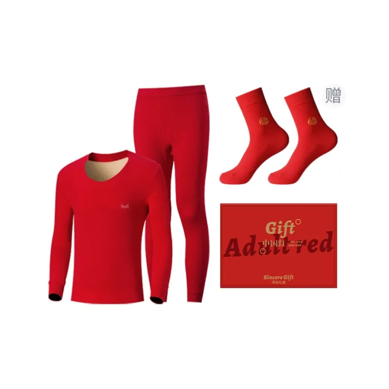MIIOW Honmei Honmei Series Thermal Set Men's Gift Box Set Red-5