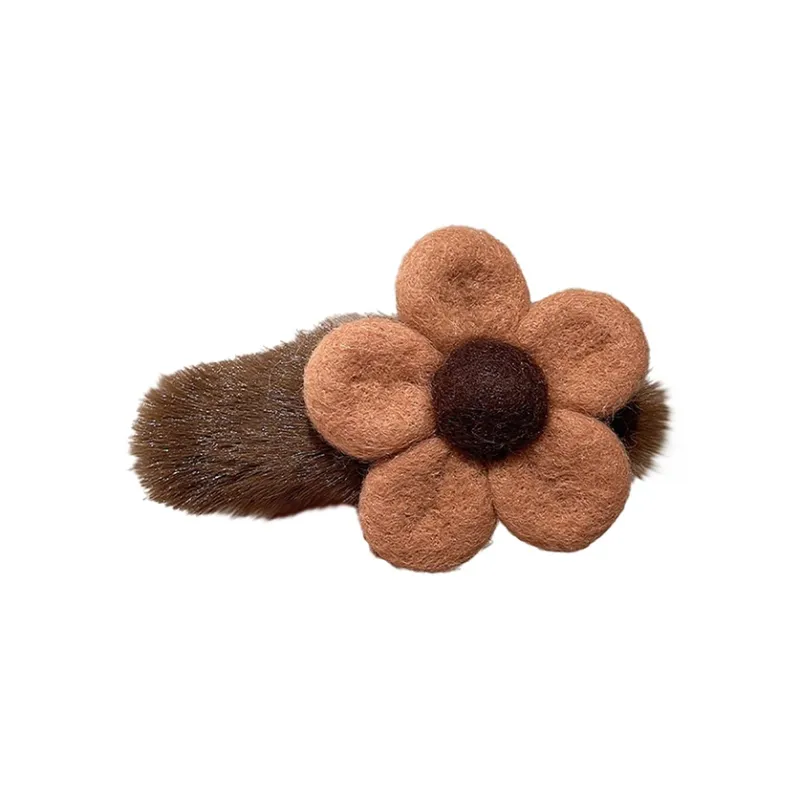 PIARA Resin Felt Hair Clips Women's-0