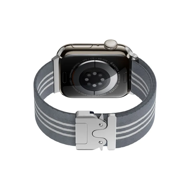 ZHENGGUANG Watch Band Apple Compatibility Woven Material-4