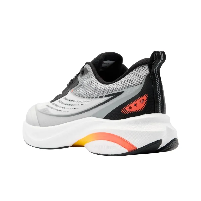 QIAODAN Rain Swallow 4.0 Running Shoes Men Low Top Mist Gray/Black-5