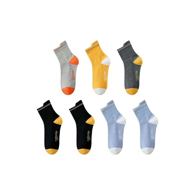 BONAS Mid-Calf Socks Men's Combo Set-27